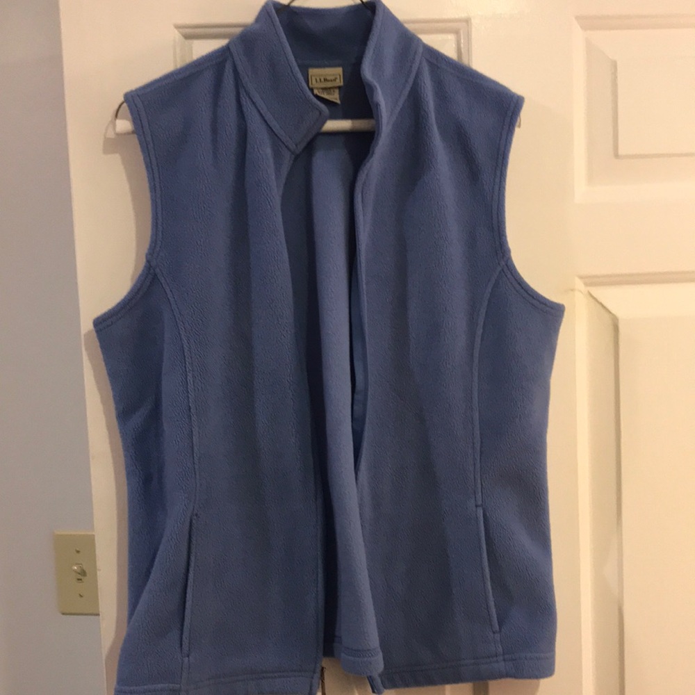 Llbean fleece vest